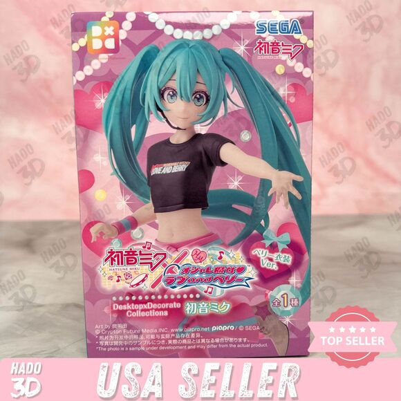 Hatsune Miku Desktop x Decorate Collections Berry Costume Ver New US Seller - Picture 1 of 7